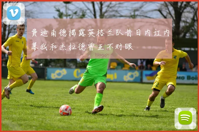 费迪南德揭露英格兰队昔日内讧内幕我和杰拉德曾互不对眼